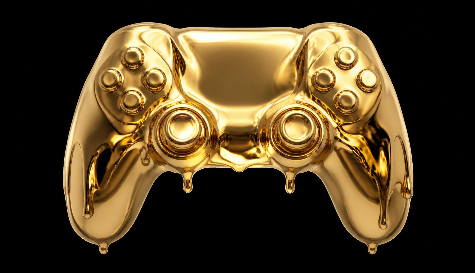 Molten gold